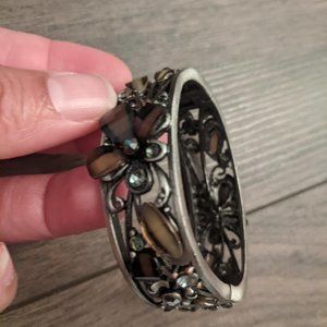 Black and Silver Cuff